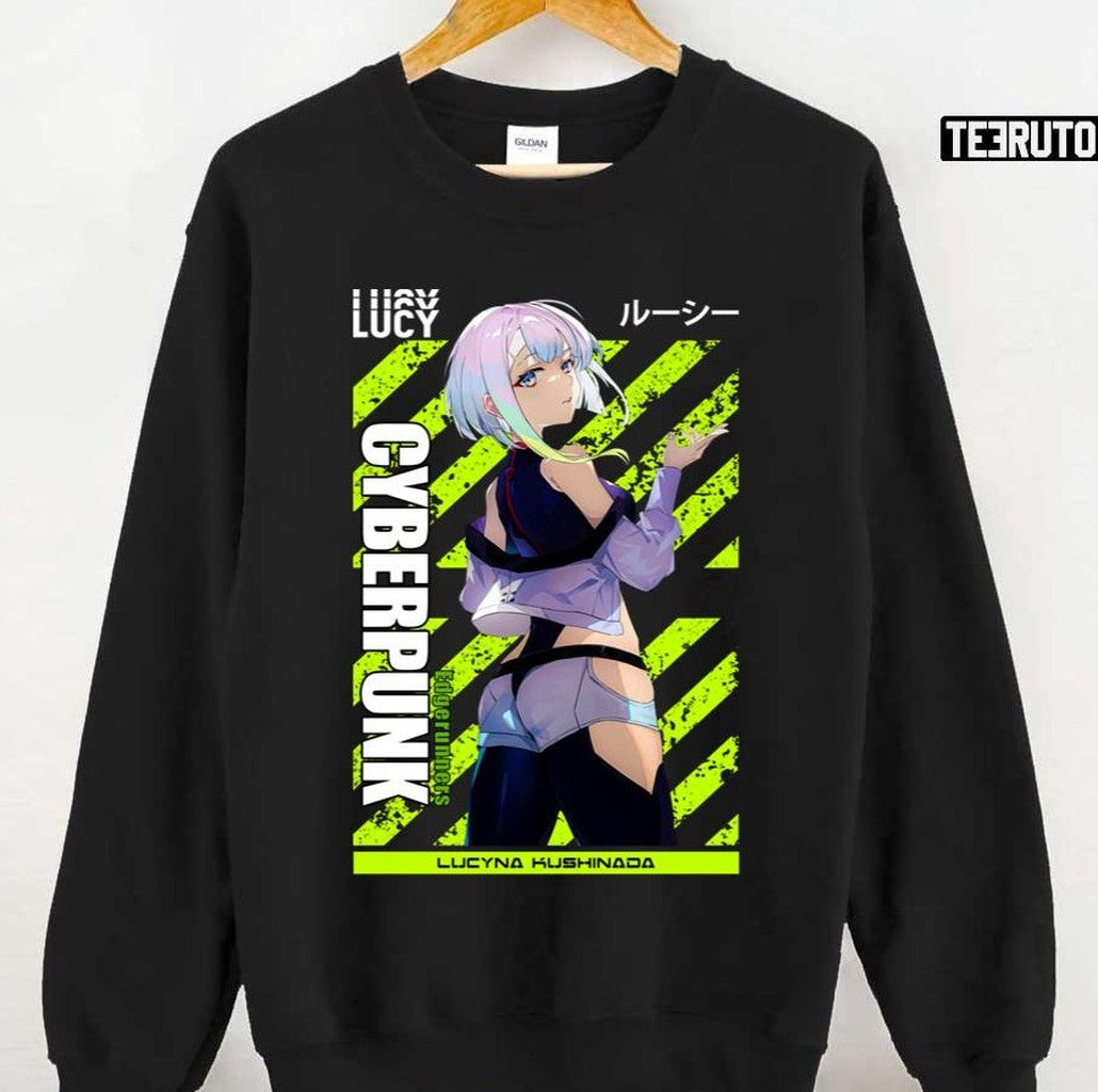 Secy Lucy Cyberpunk Graphic Unisex T-shirt