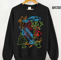 Red Bear Meet Red Robot Mobile Suit Gundam Unisex Sweatshirt