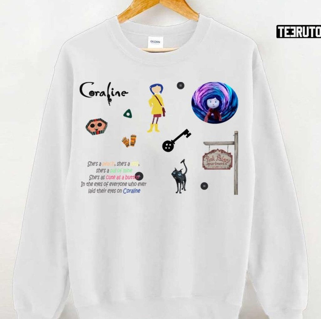 She's A Peach She's A Doll Coraline Unisex T-shirt