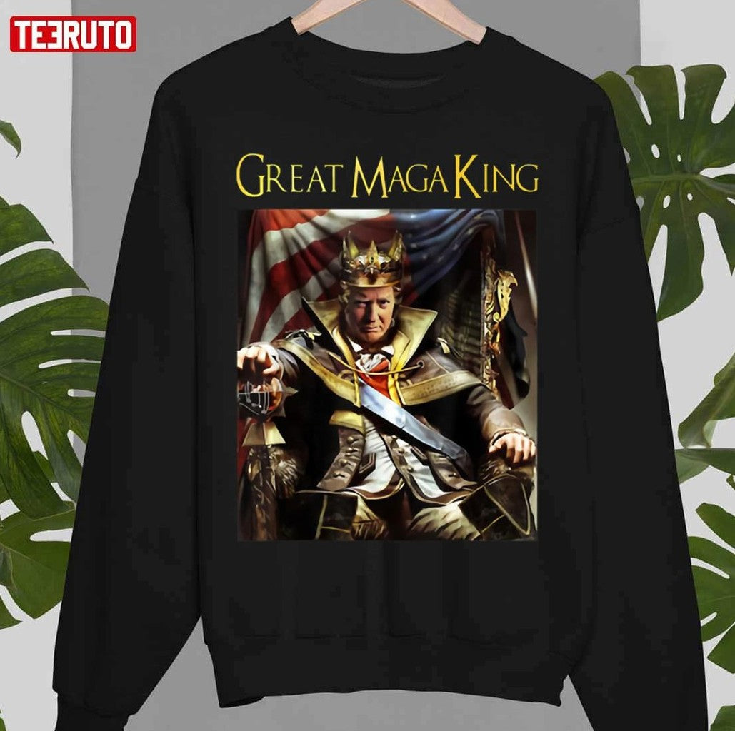 The Great Maga King Funny Trump Unisex T-Shirt