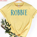 Robbie Premium Blue Logo Unisex T-Shirt
