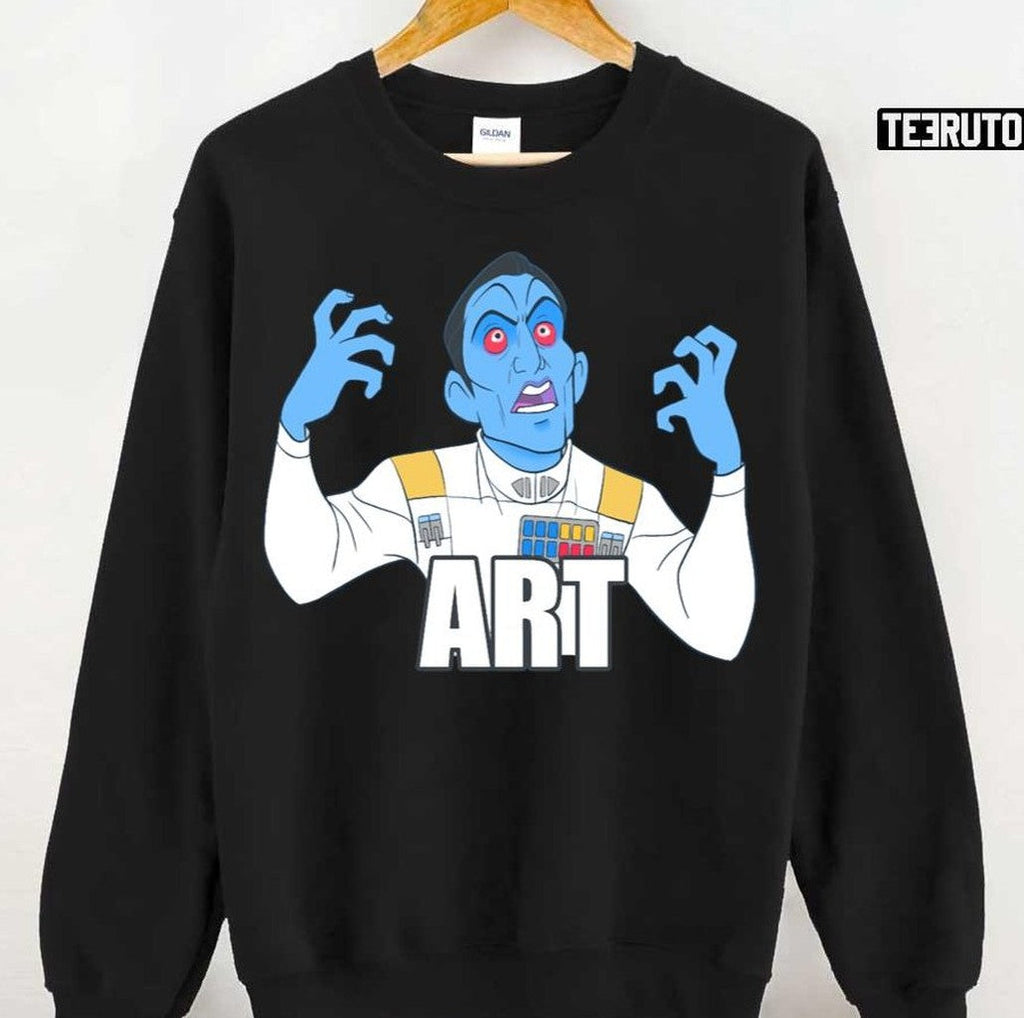 Art Meme Grand Admiral Thrawn Unisex T-Shirt