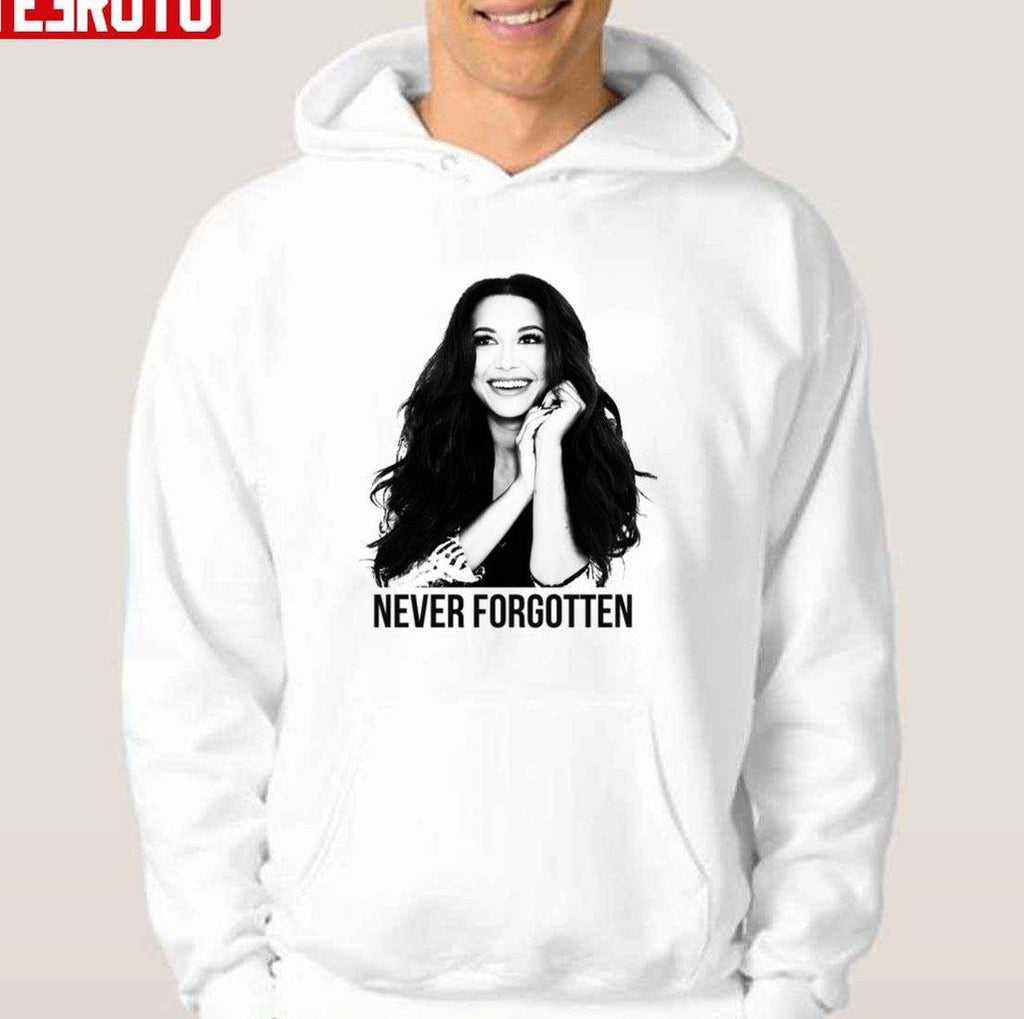 Naya Rivera Glee Star Black And White Unisex T-Shirt