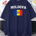 Moldovan Flag Shirt Vintage Moldova Unisex T-Shirt