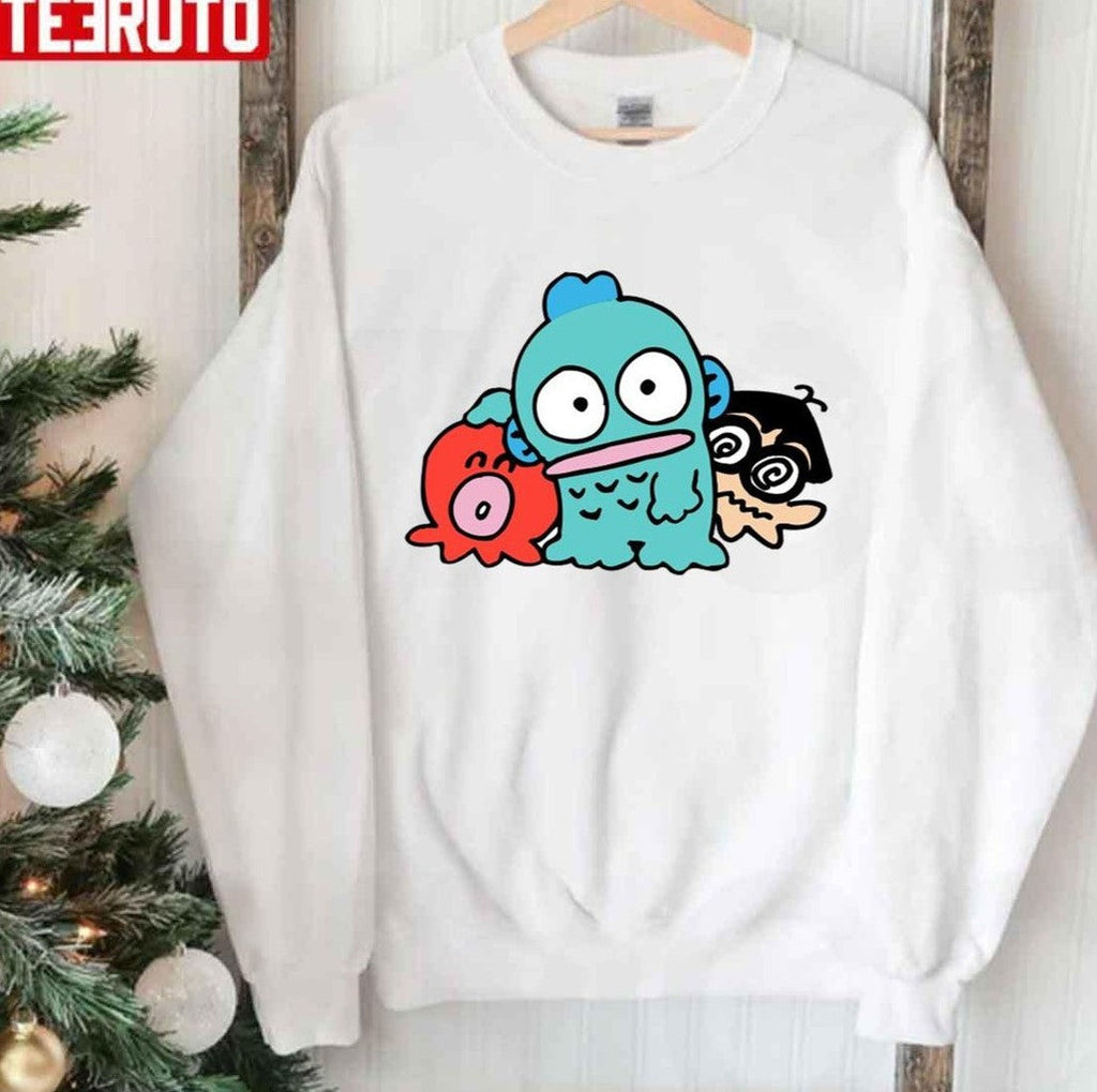 Sea Friend Hangyodon Blue Unisex Sweatshirt