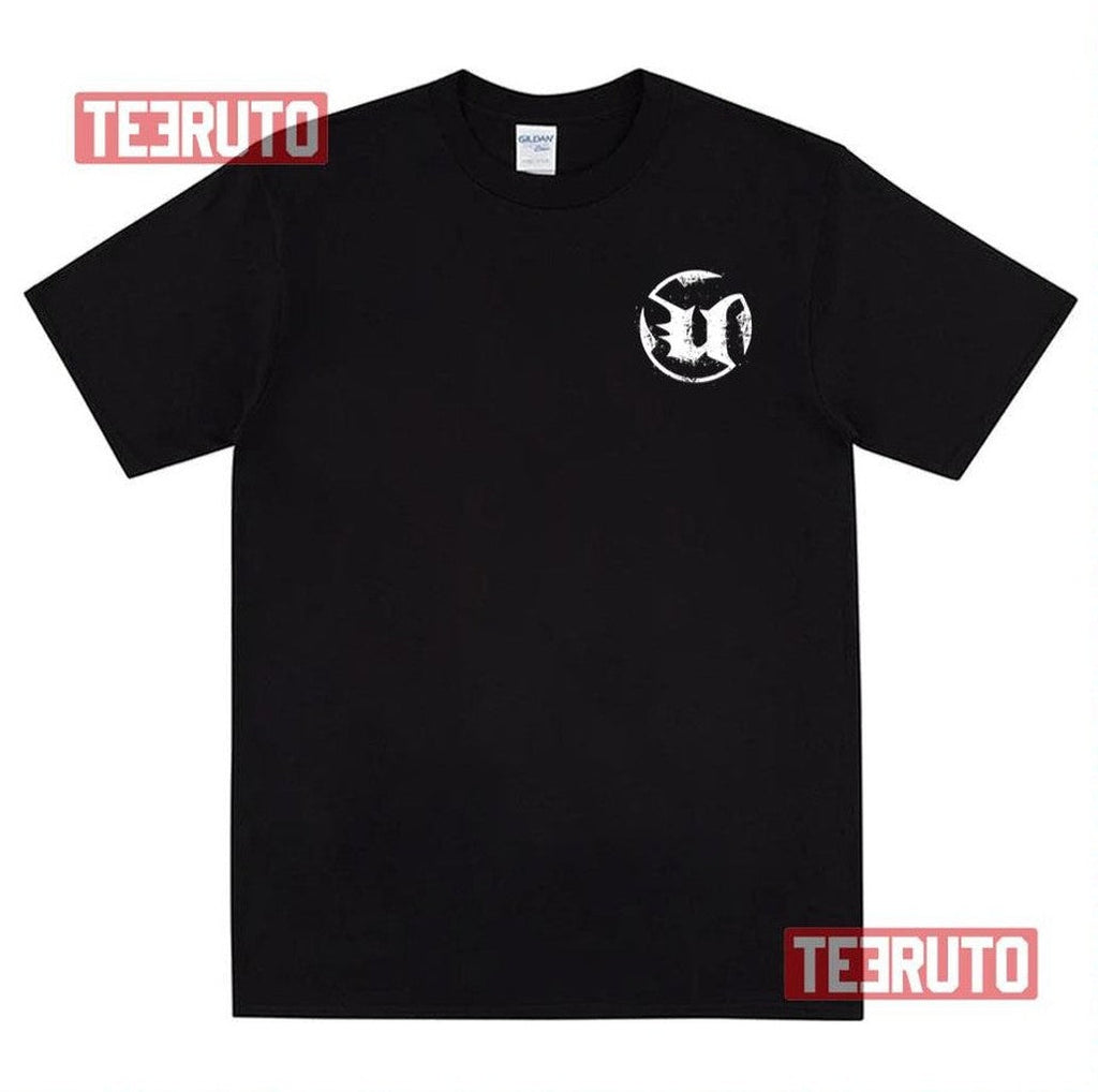 Round White Unreal Tournament Unisex T-Shirt