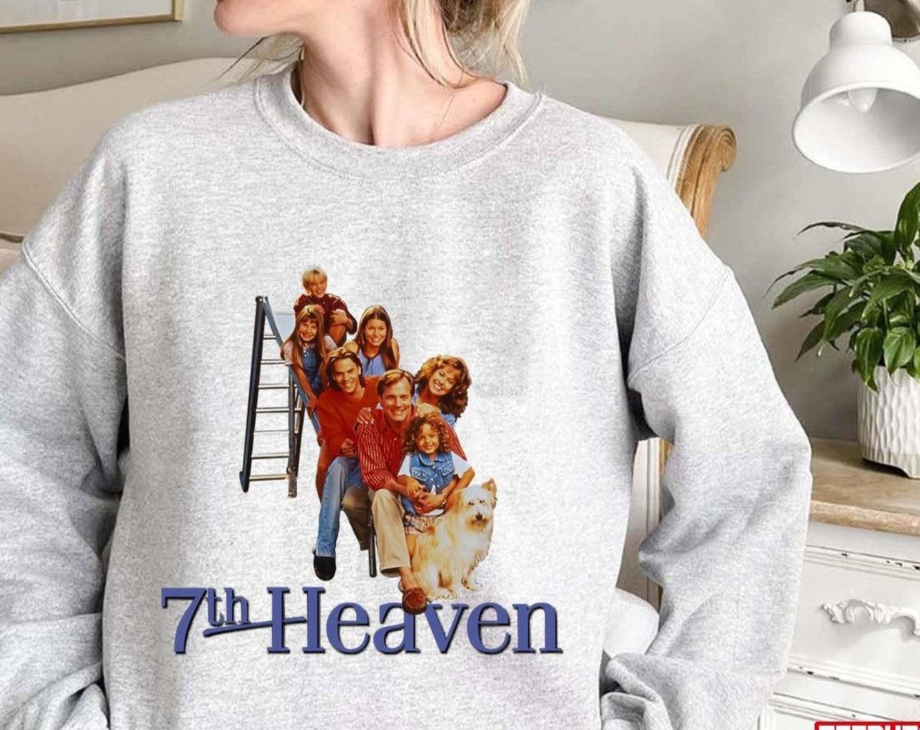 7th Heaven 90s Retro Throwback Cast Tribute Unisex Sweatshirt