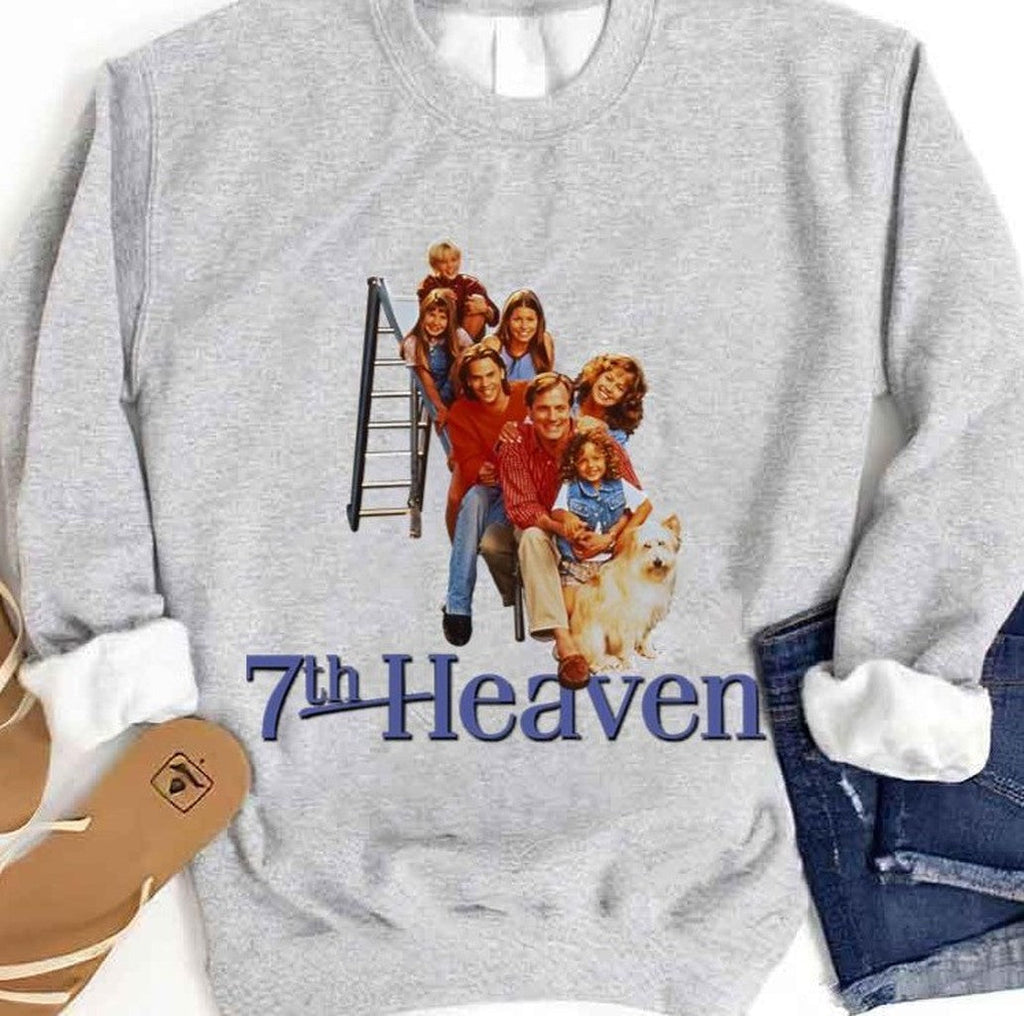 7th Heaven 90s Retro Throwback Cast Tribute Unisex Sweatshirt