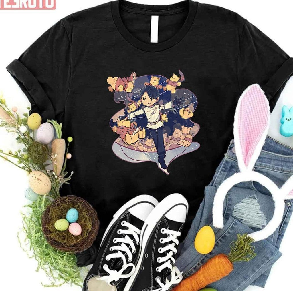 Pooh Yuzuru Hanyu Chibi Fanart Unisex T-Shirt
