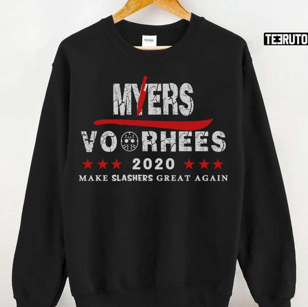 Myers Voorhees 2020 Vintage Halloween Unisex T-Shirt