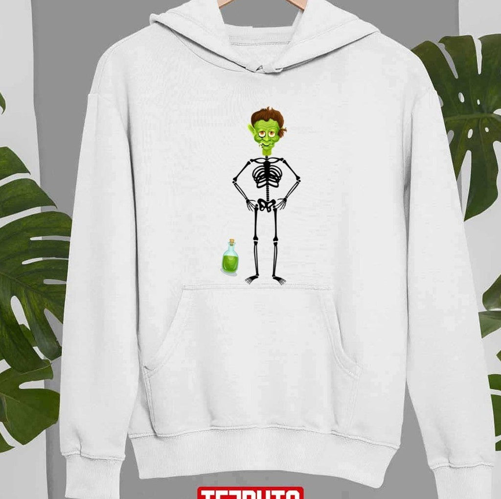 Skeleton Hand On Costume Funny Halloween Unisex Sweatshirt