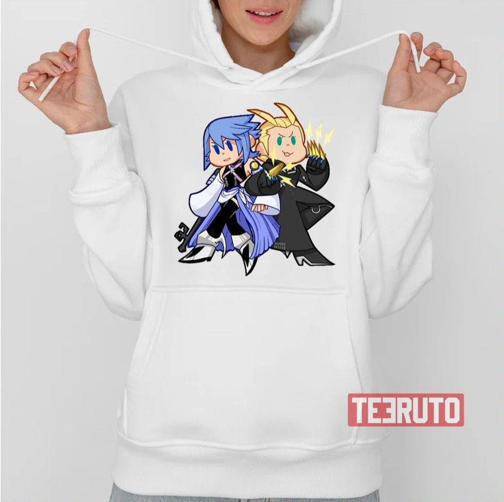 Aqua And Larxene Kingdom Hearts Unisex T-Shirt