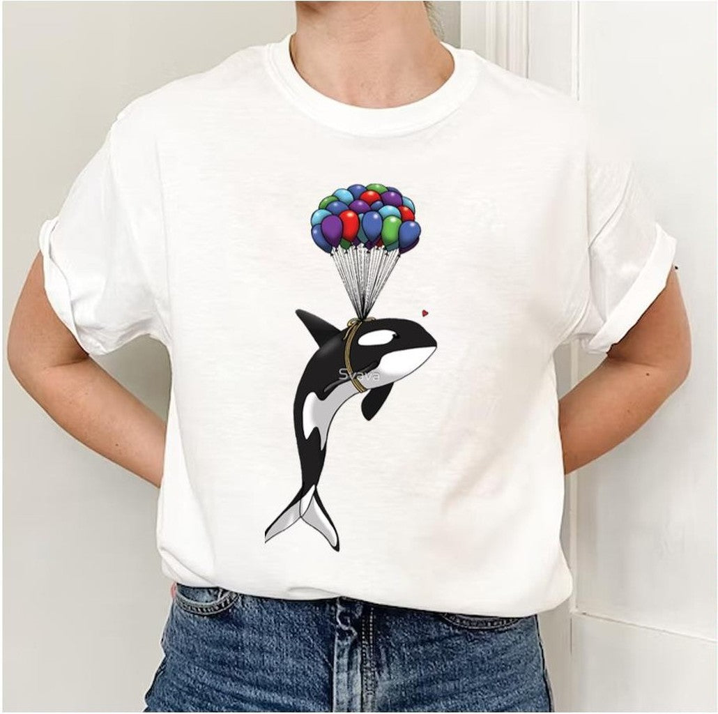 Big Orca Bigger Dreams Balloon Unisex Sweatshirt