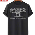 Solve Et Coagula Occult Alchemy Dragon Unisex T-Shirt