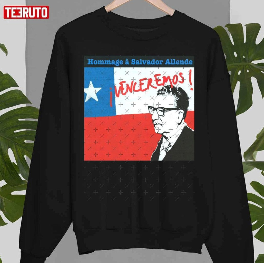 Salvador Allende President Of Chile Unisex T-Shirt
