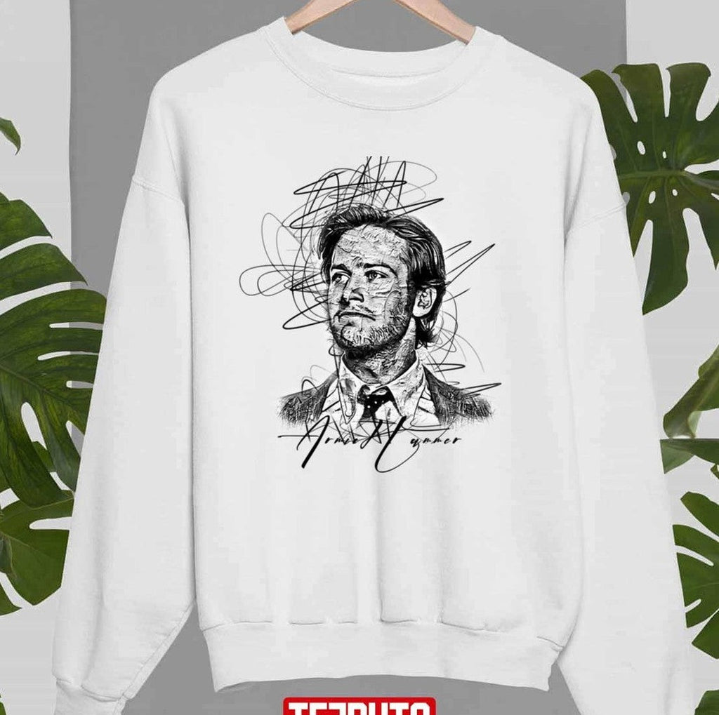 Armie Hammer Sketch Art Abstract Unisex Sweatshirt