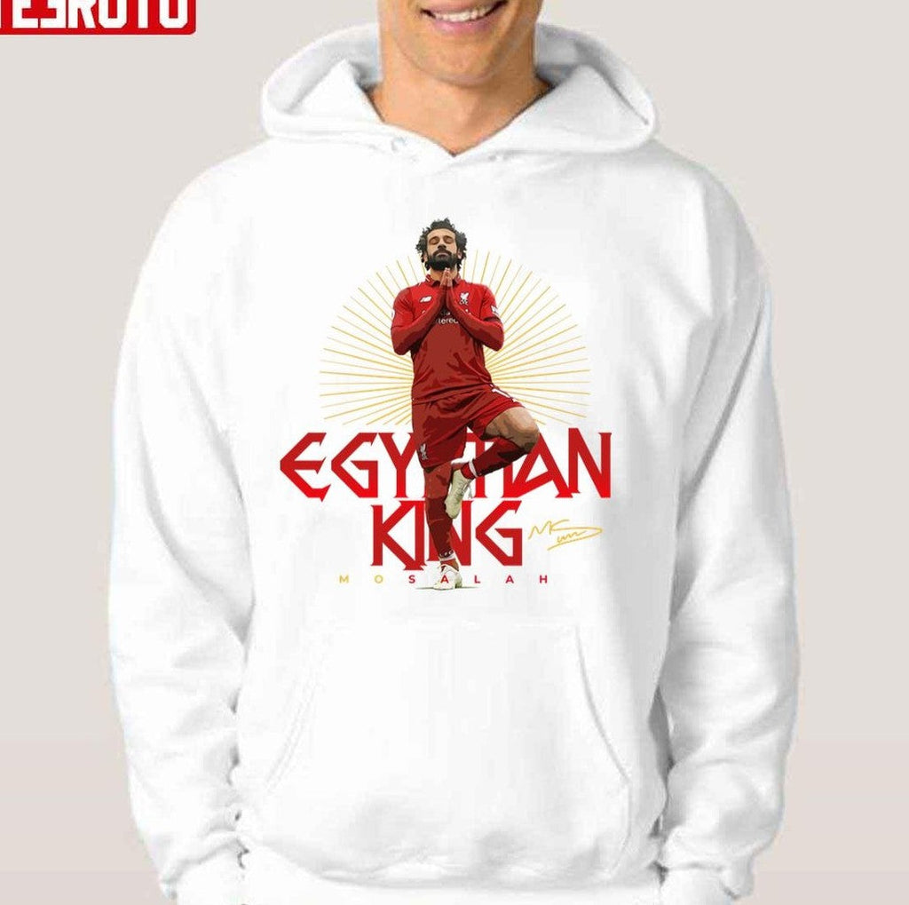Mohamed Salah Football King Of Egypt Unisex Hoodie