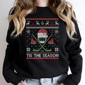 Tis The Season Hockey Ugly Sweatshirt, Christmas Hockey Sweatshirt, Christmas Gift For Hockey Player OV9SK