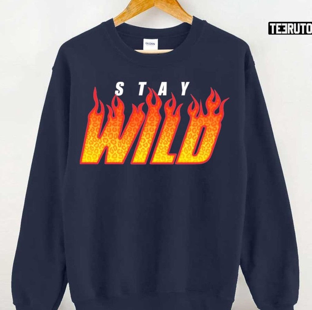 Stay Wild Fire Ben Azelart Unisex T-Shirt