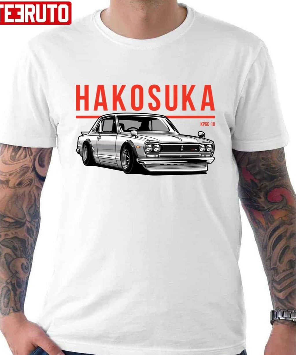 Nissan Skyline Hakosuka Gt R Kpgc 10 Unisex Hoodie