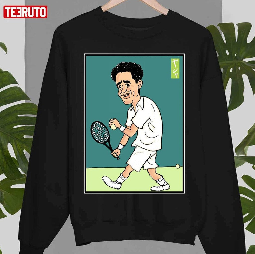 Pete Sampras Tennis Hero Premium Scoop Unisex T-Shirt
