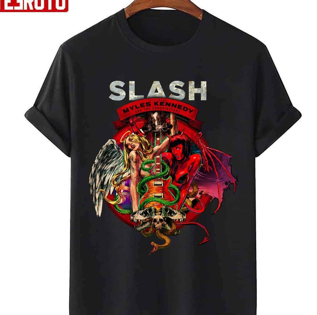 Apocalyptic Loce Myles Kennedy With Slash Conspirator Band Graphic Unisex T-Shirt