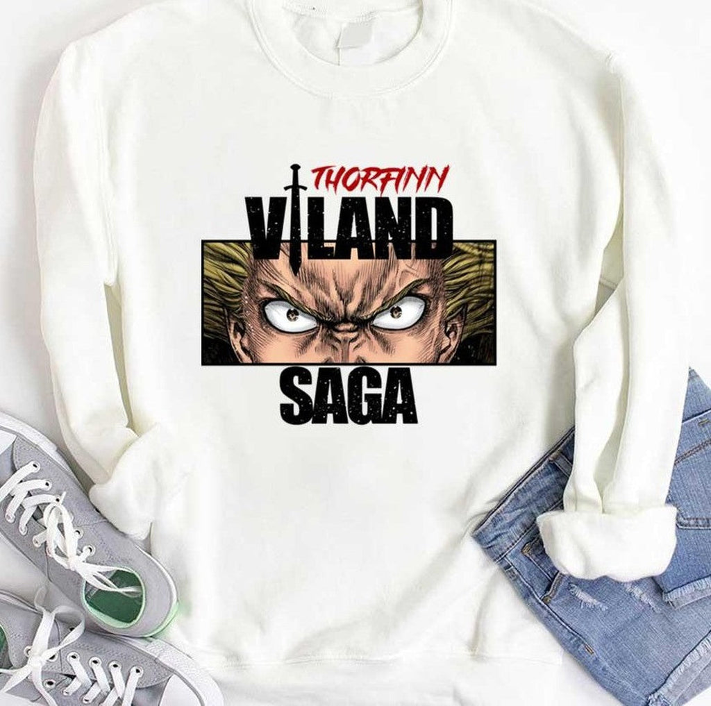 Angry Eyes Thorfinn Vinland Saga Art Unisex Hoodie