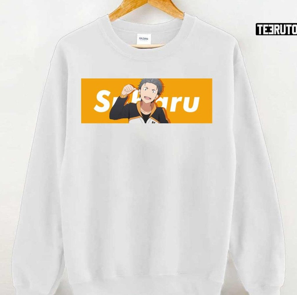 Subaru Natsuki Rezero Banner Style Unisex T-Shirt