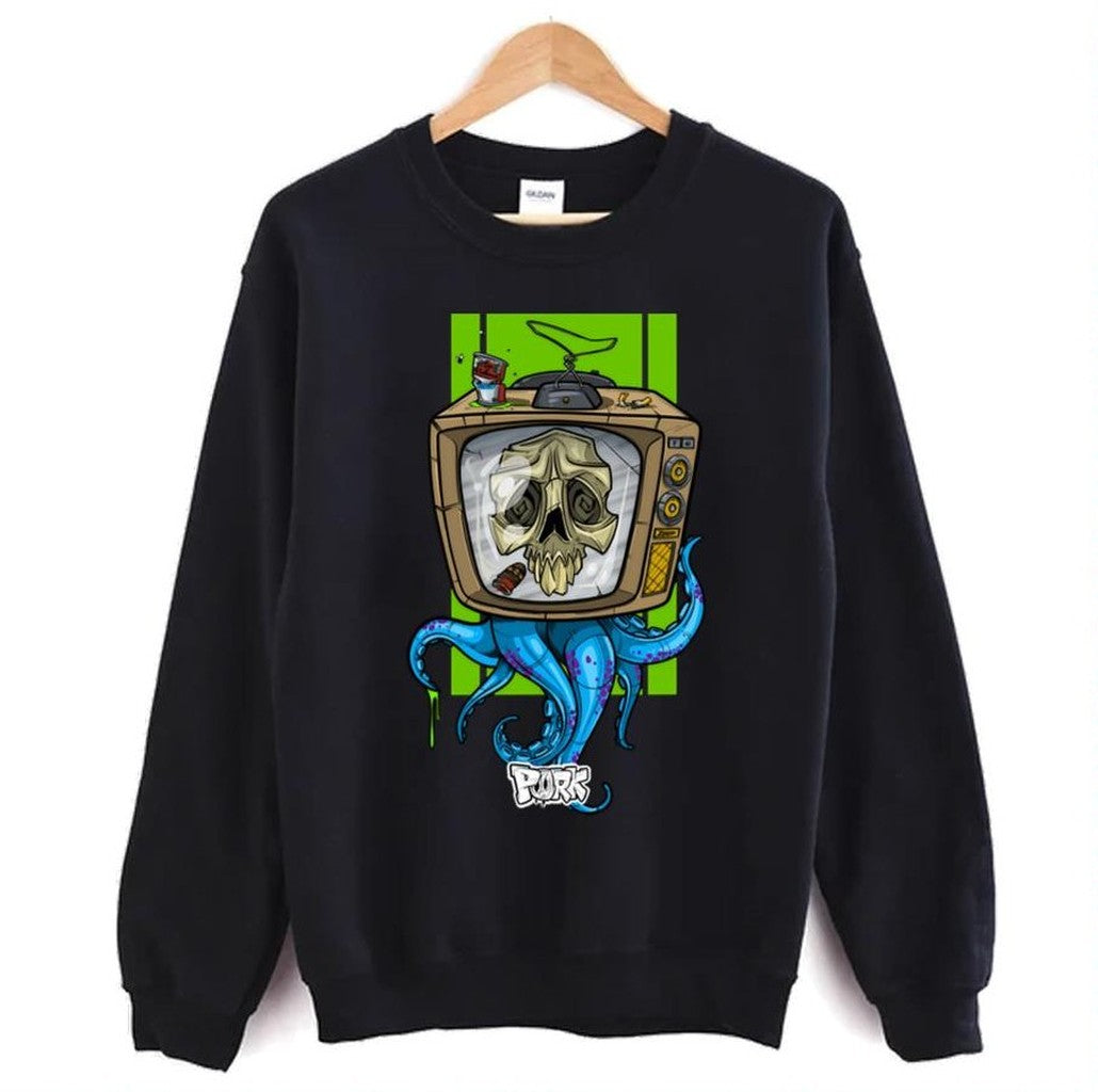 Octopus Tv Sex And Violence Unisex Sweatshirt
