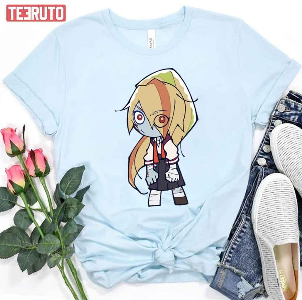 Saki Zombie Chibi Zombieland Saga Saki Nikaido Unisex T-Shirt