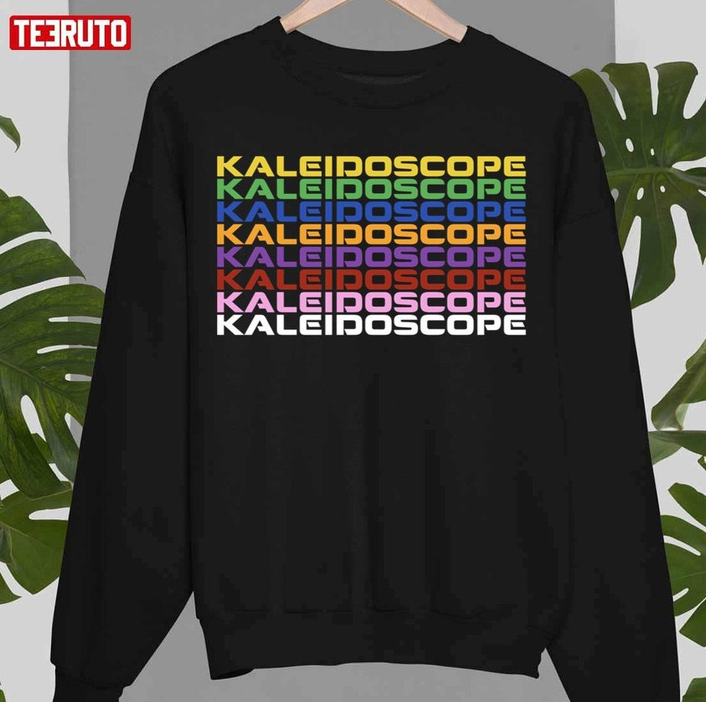 Repeat Kaleidoscope Typographic Unisex Hoodie