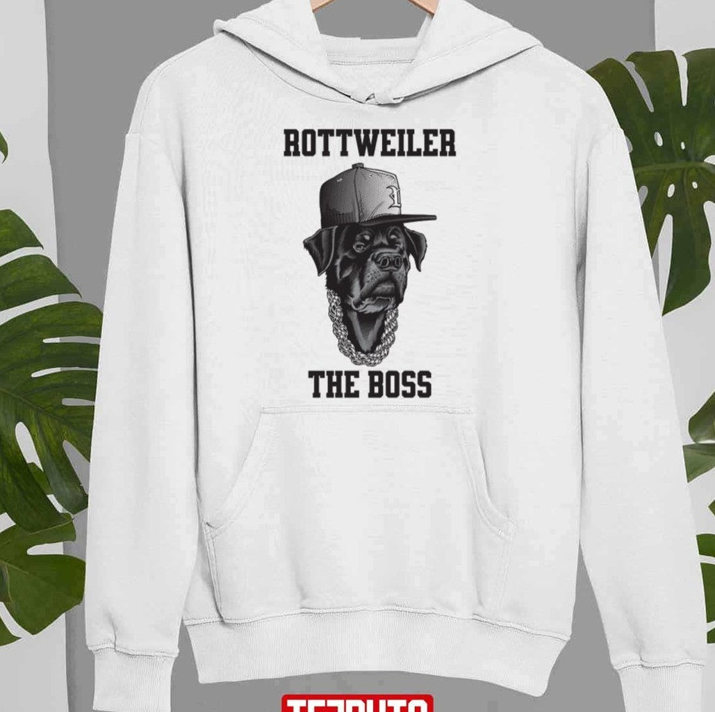 Rottweiler The Boss Dog Unisex Sweatshirt