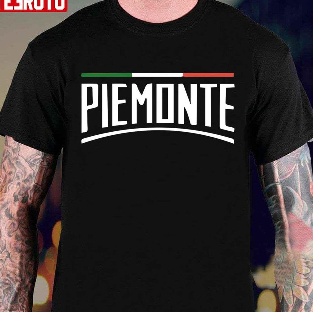 Piemonte Juva Title Design Unisex T-shirt