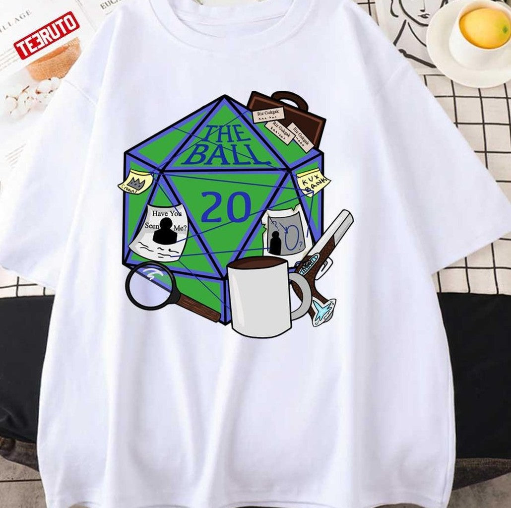 Riz Gukgak D20 Fantasy High Dimension 20 Unisex T-shirt
