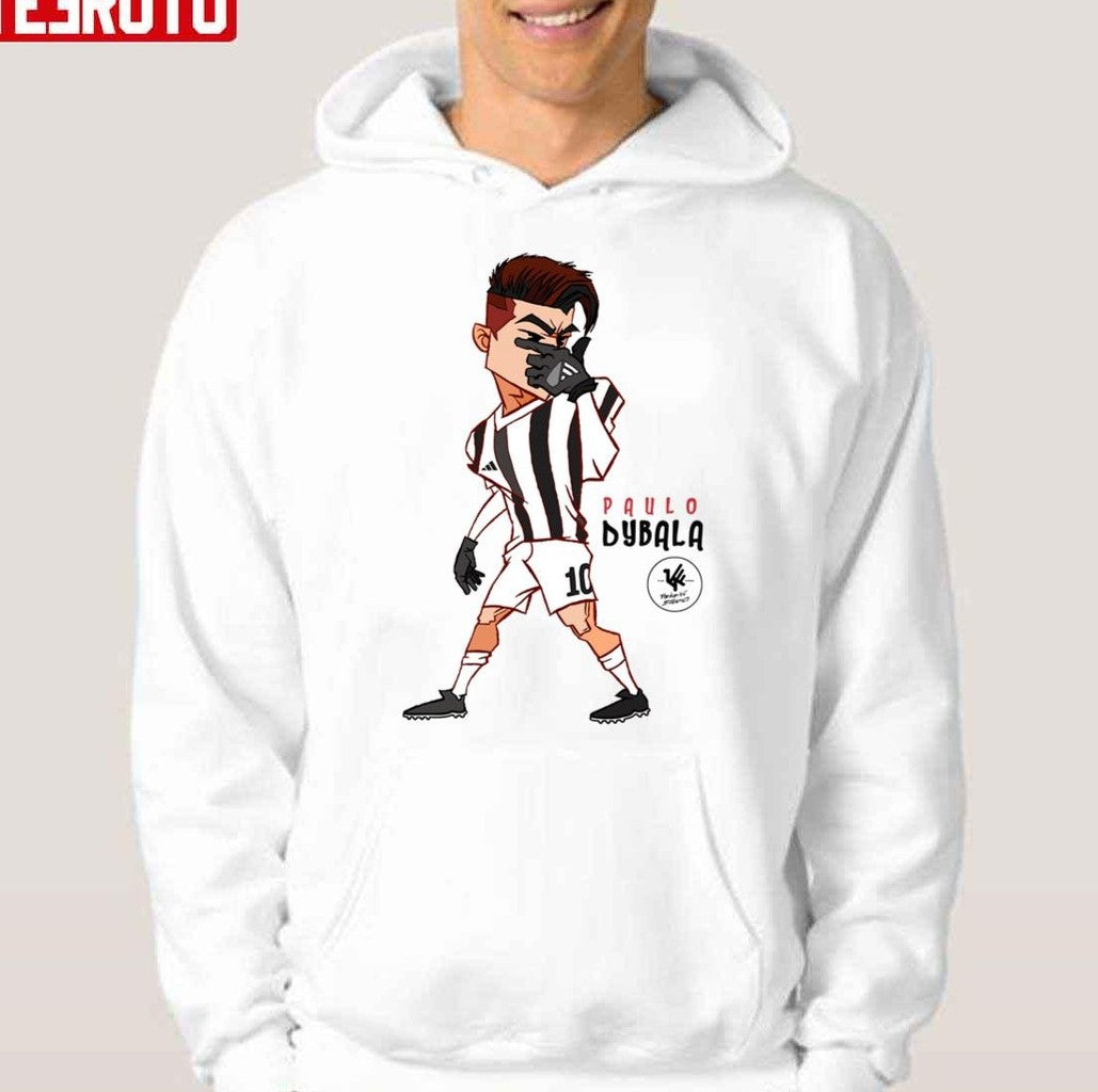 Paulo Dybala Cute Chibi Design Football Unisex T-Shirt