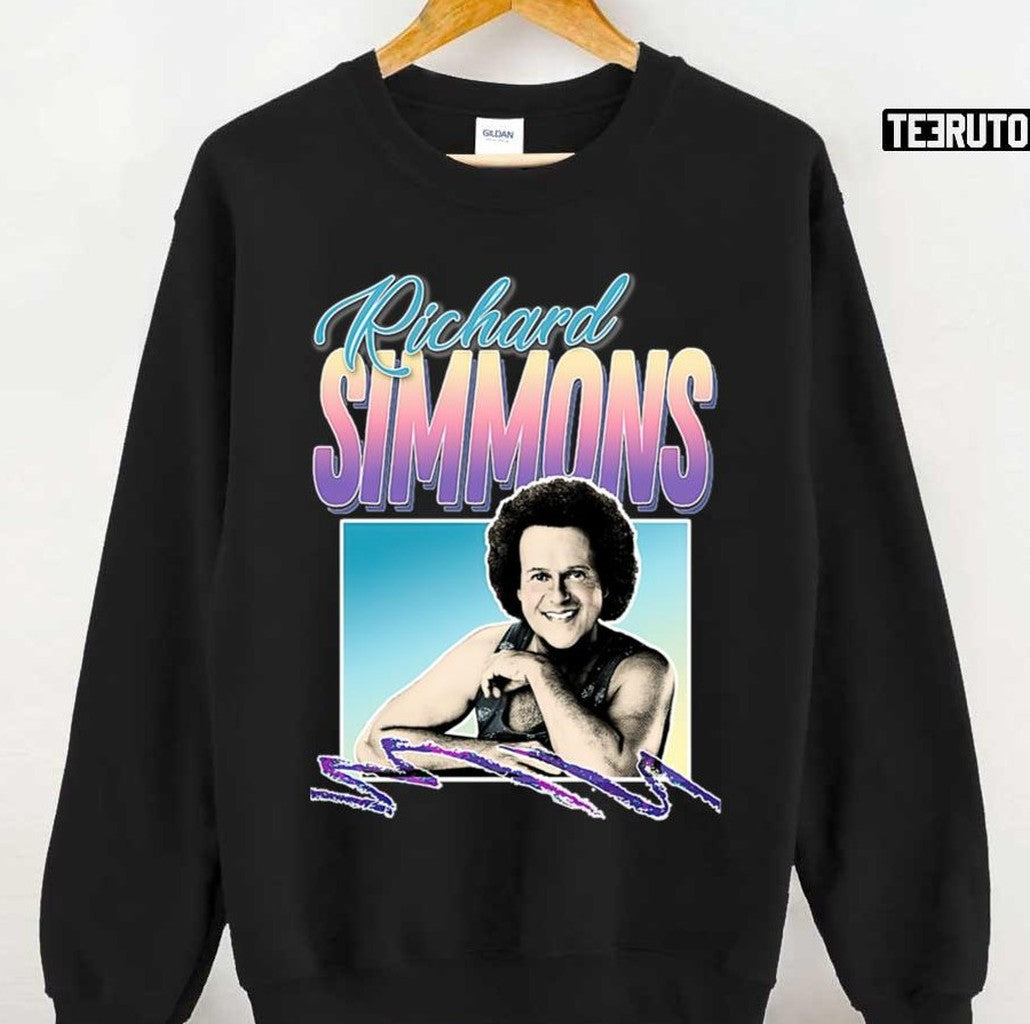 Richard Simmons 80s Styled Tribute Design Unisex T-Shirt