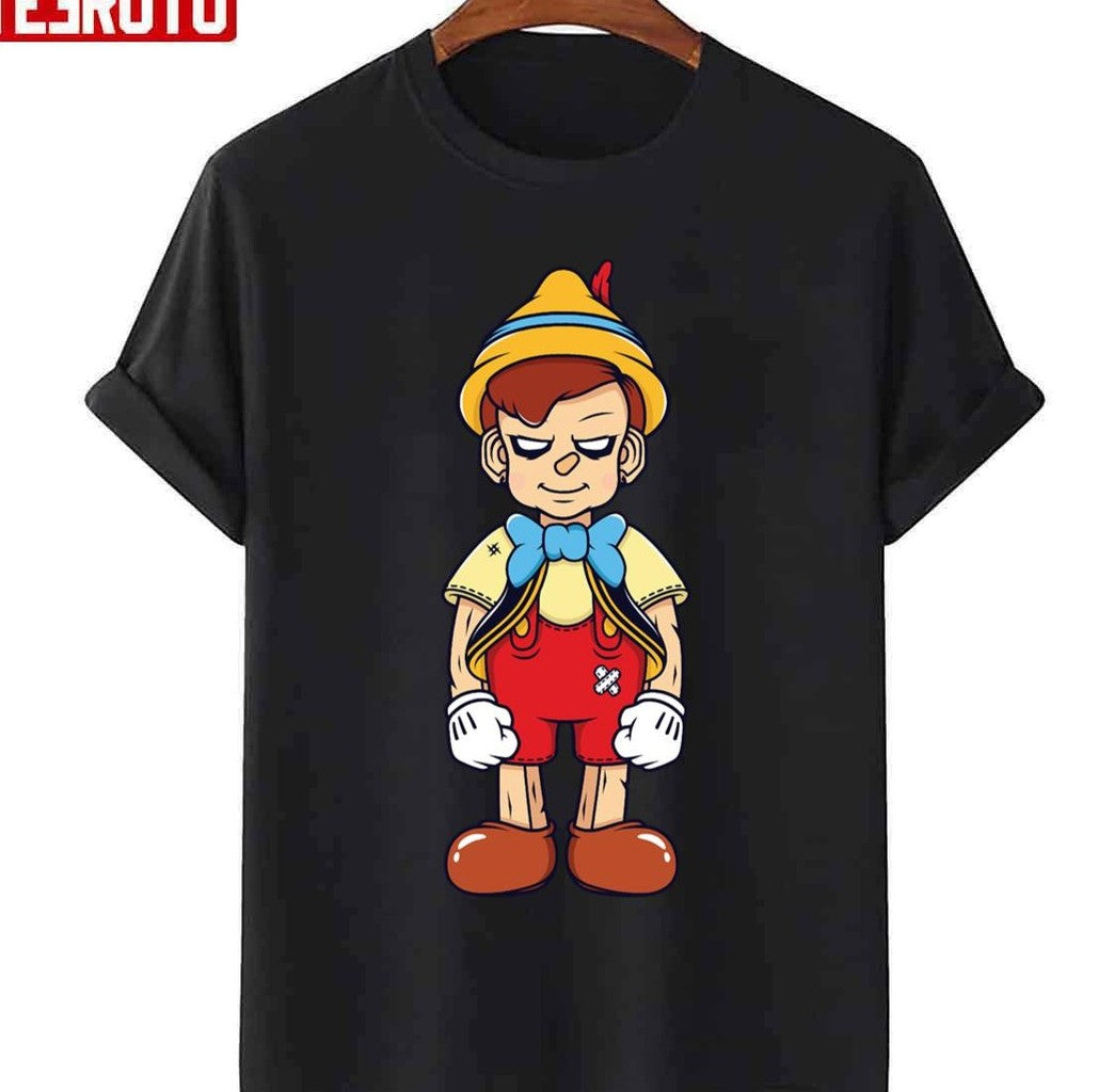 Naughty Pinocchio Cartoon Lover Unisex Sweatshirt