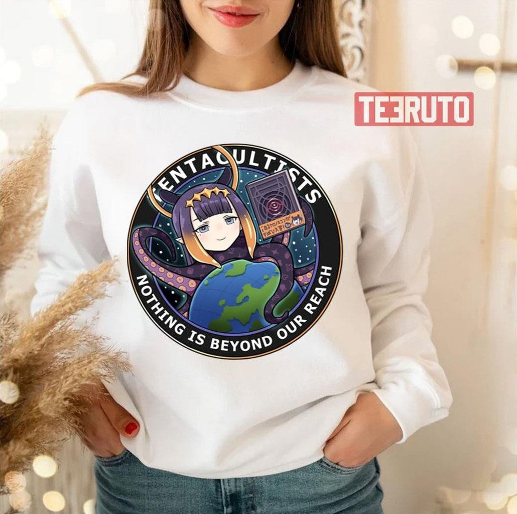 Ninomae Ina'nis Tentacultist Hololive Round Art Unisex T-Shirt