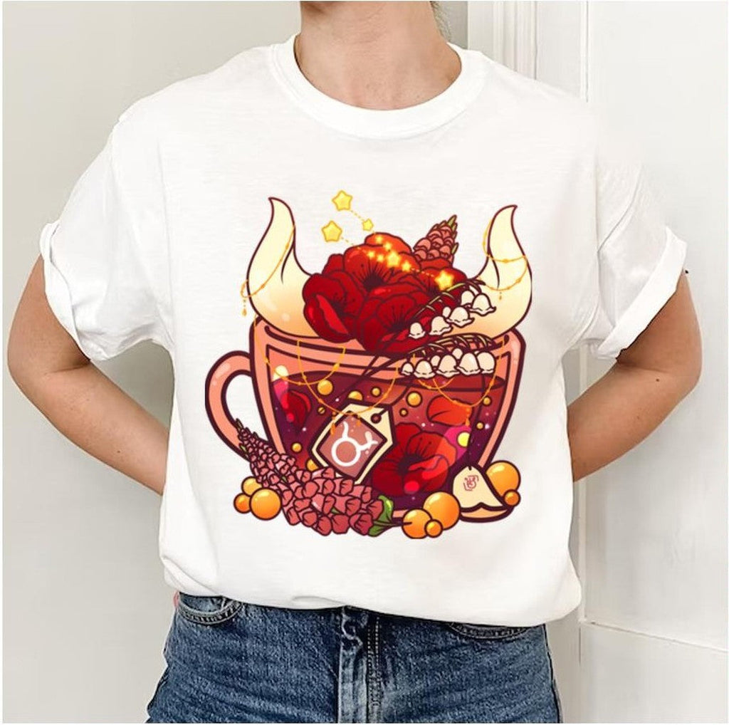 Taurus Zodiac Teacup Unisex Sweatshirt