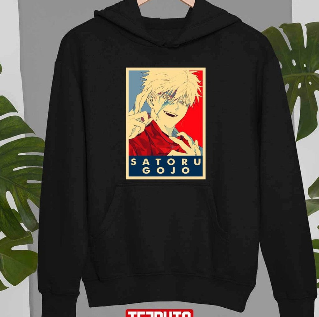 Satoru Gojo Sensei Jujutsu Kaisen Anime Hope Style Art Unisex T-Shirt