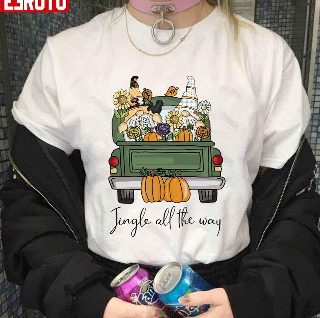 The Gnomes Autumn Jingle All The Way Unisex Sweatshirt