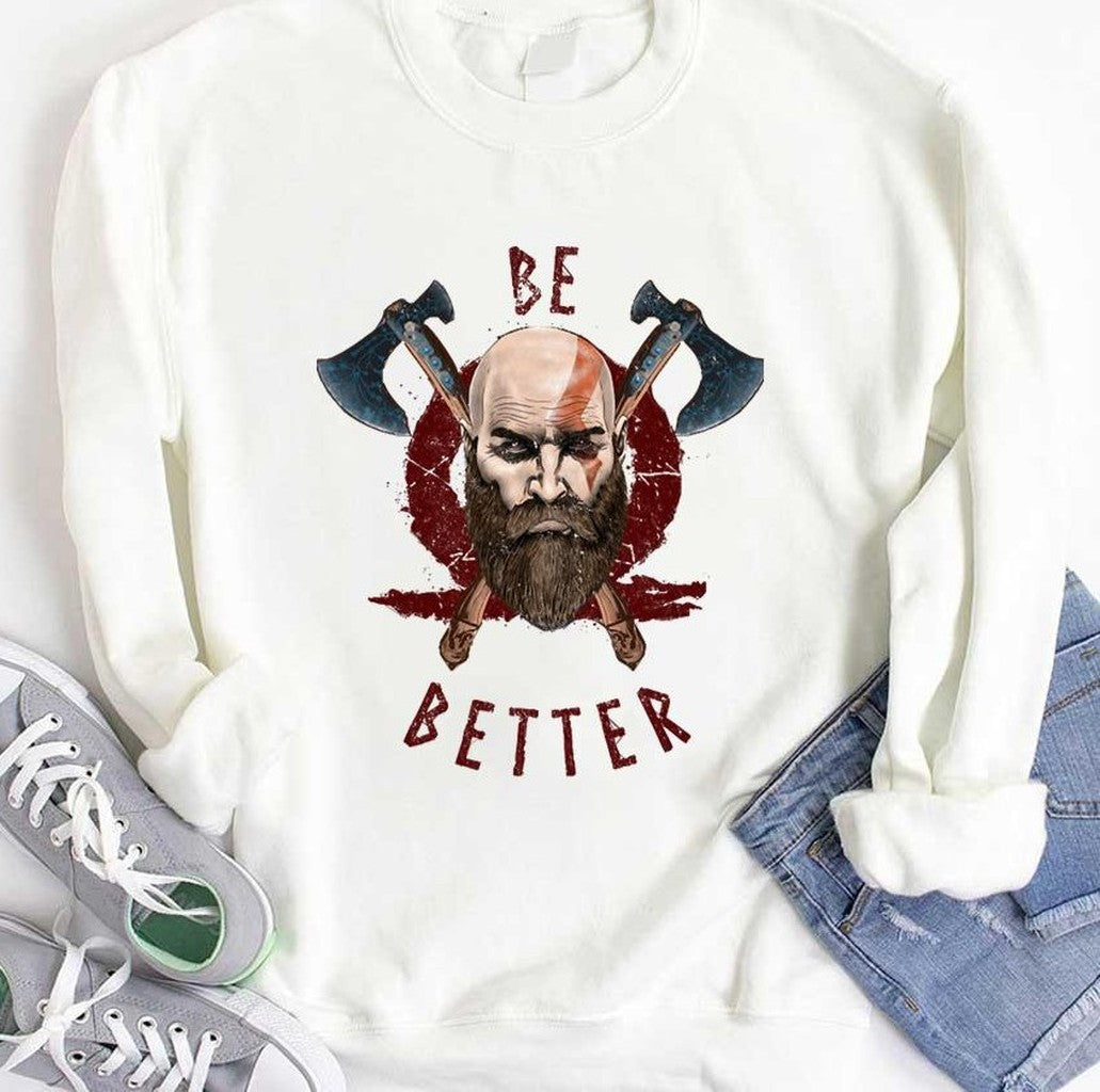 Be Better God Of War Ragnarok Unisex Hoodie