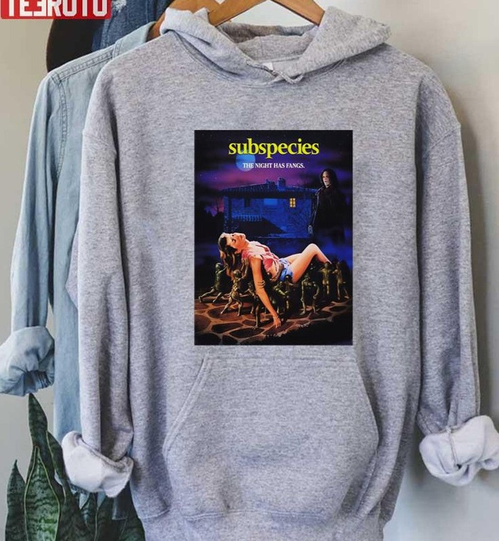 Subspecies The Night Has Fangs Vintage Vampire Movie Unisex T-Shirt
