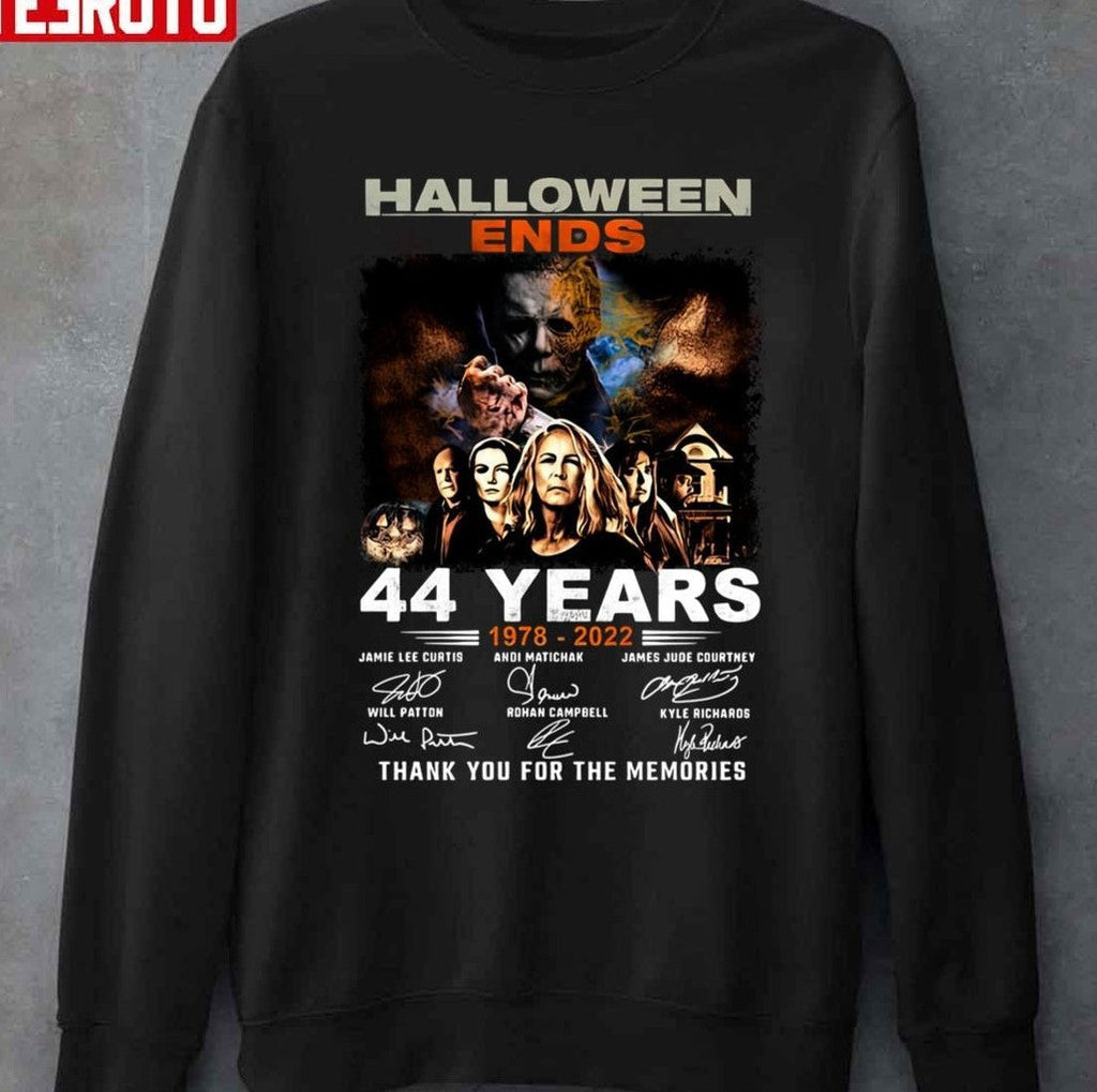 44 Years Of Halloween Ends 1978-2022 Unisex T-shirt