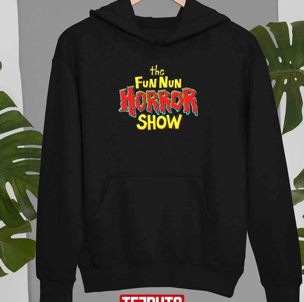 The Fun Nun Horror Show Vintage Unisex Sweatshirt