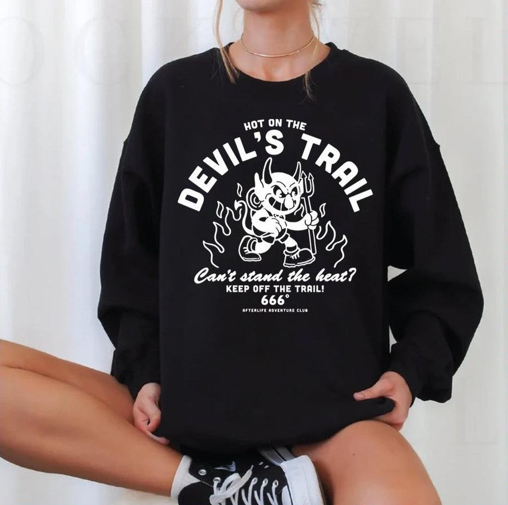 The Devil's Trail The Cuphead Tv Series Unisex Sweatshirt