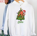 Santa Octopus Santa Animals Funny Unisex Hoodie