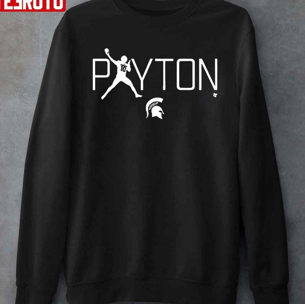 Payton Thorne Silhouette Msu Football Unisex T-Shirt