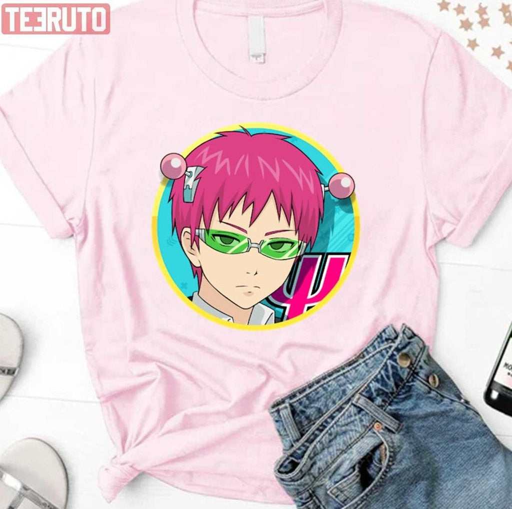 Round Design The Disastrous Life Of Saiki K Unisex Sweatshirt