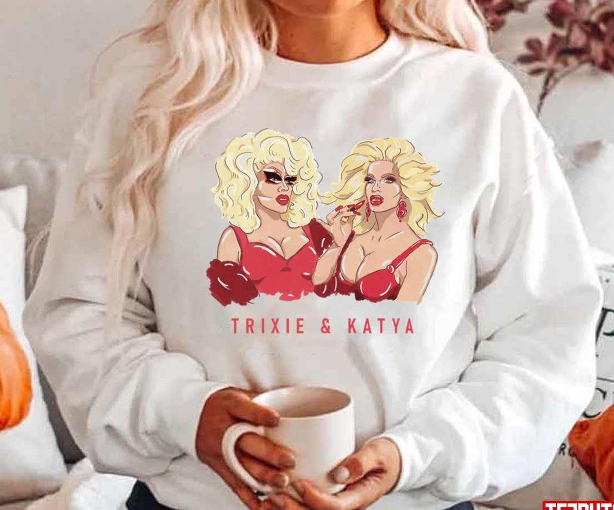 Bestfriend Forever Trixie &amp; Katya Unisex Hoodie